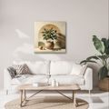 WANDBILD GOLDENE FRÜCHTE IN TONVASE - BILDER - 🔥 TOTALAUSVERKAUF