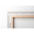 WANDBILD BLÄTTER MIT HAUCH VON MINIMALISMUS - BILDER BÄUME UND LAUB - BILDER