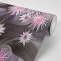 SELF ADHESIVE WALLPAPER FLOWERS ON A BEAUTIFUL BACKGROUND - SELF-ADHESIVE WALLPAPERS - WALLPAPERS