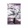 AFFICHE ARBRE COUVERT DE NUAGES - NATURE - AFFICHES