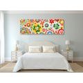 CANVAS PRINT FLORAL ABSTRACTION - ABSTRACT PICTURES{% if product.category.pathNames[0] != product.category.name %} - PICTURES{% endif %}