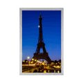 POSTER EIFFEL TOWER AT NIGHT - CITIES - POSTERS