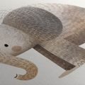 QUADRO SU TELA – ELEFANTE CARINO PER BAMBINI - QUADRI PER BAMBINI ANIMALI - STAMPE E QUADRI
