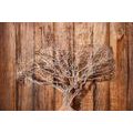 WALLPAPER TREE ON A WOODEN BACKGROUND - WALLPAPERS NATURE - WALLPAPERS