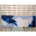 CANVAS PRINT ART PAINTING OF THREE COLORS - ABSTRACT PICTURES - PICTURES