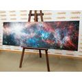 WANDBILD UNENDLICHE GALAXIE - BILDER VON UNIVERSUM UND STERNEN - BILDER