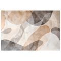 TAPET AUTOADEZIV FORME ABSTRACTE BEJ ȘI GRI - TAPET ABSTRACT - TAPETURI