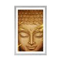 POSTER WITH MOUNT SMILING BUDDHA - FENG SHUI - POSTERS