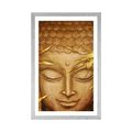 POSTER WITH MOUNT SMILING BUDDHA - FENG SHUI - POSTERS