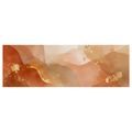 OBRAZ VRSTVENÉ KŘIVKY V BÉŽOVÉ PALETĚ - PICTURES OF ABSTRACT SHAPES - PICTURES