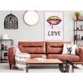 PLAKÁT RTY - LIP GLOSS AND LOVE - LOVE - PLAKÁTY