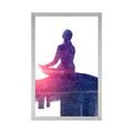 POSTER MEDITATION OF A WOMAN - FENG SHUI - POSTERS