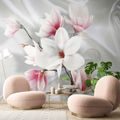 SELF ADHESIVE WALLPAPER WHITE MAGNOLIA - WALLPAPERS - 🔥 TOTAL SALE 🔥