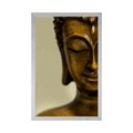 POSTER BRONZEKOPF VON BUDDHA - FENG SHUI - POSTER