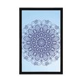 AFFICHE MANDALA FLORAL ABSTRAIT - FENG SHUI - AFFICHES