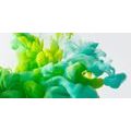 CANVAS PRINT INK IN SHADES OF GREEN - ABSTRACT PICTURES{% if product.category.pathNames[0] != product.category.name %} - PICTURES{% endif %}