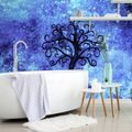 SELF ADHESIVE WALLPAPER TREE OF LIFE ON A BLUE BACKGROUND - SELF-ADHESIVE WALLPAPERS - WALLPAPERS