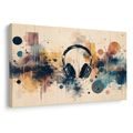 WANDBILD MUSIKALISCHE ENERGIE UND KREATIVITÄT - MUSIKBILDER - BILDER
