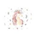 CANVAS PRINT MAGICAL UNICORN - CHILDRENS PICTURES - PICTURES