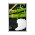 POSTER STONES IN THE SHAPE OF YIN AND YANG - FENG SHUI - POSTERS