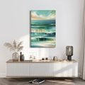 OBRAZ MOŘSKÁ HLADINA V POHYBU - OBRAZY MOŘE A PLÁŽ - OBRAZY