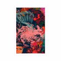 POSTER ABSTRACT FLOWERS - ABSTRACT AND PATTERNED - POSTERS