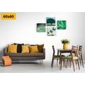 CANVAS PRINT SET NATURE FULL OF GREENERY - SET OF PICTURES - PICTURES