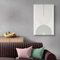 WANDBILD MINIMALISTISCHE REGENBÖGEN MID-CENTURY - ABSTRAKTE BILDER - BILDER