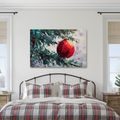 OBRAZ SVÁTEČNÍ OZDOBA NA STROMĚ - VÁNOČNÍ A ZIMNÍ OBRAZY - OBRAZY
