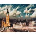 PAINT BY NUMBERS LONDON AT DUSK - CITIES - PAINTING BY NUMBERS