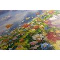 CANVAS PRINT OIL PAINTING WILD FLOWERS - PICTURES - 🔥 TOTAL SALE 🔥