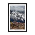 POSTER WITH MOUNT UNIQUE MOUNTAIN LANDSCAPE - NATURE - POSTERS