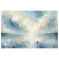 OBRAZ TICHO MODRÉ HLADINY - OBRAZY MOŘE A PLÁŽ - OBRAZY