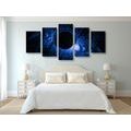 5-PIECE CANVAS PRINT MYSTERIOUS PATTERNS - ABSTRACT PICTURES - PICTURES