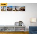 CANVAS PRINT SET FOR TRAVEL ENTHUSIASTS - SET OF PICTURES - PICTURES