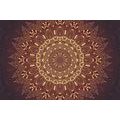 TAPETA ZLATNA MANDALA NA BORDO POZADINI - TAPETE - 🔥 TOTALNA RASPRODAJA