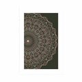 POSTER WITH MOUNT MANDALA IN VINTAGE STYLE - FENG SHUI - POSTERS