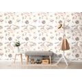 SELF ADHESIVE WALLPAPER SUNFLOWERS WITH A VINTAGE TOUCH - SELF-ADHESIVE WALLPAPERS{% if product.category.pathNames[0] != product.category.name %} - WALLPAPERS{% endif %}