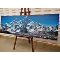 CANVAS PRINT BEAUTIFUL MOUNTAIN TOP - PICTURES OF NATURE AND LANDSCAPE - PICTURES