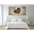 WANDBILD SYMBOL DER LIEBE - BILDER VON NATUR UND LANDSCHAFT - BILDER