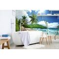 SELF ADHESIVE WALL MURAL BEAUTIFUL BEACH ON THE ISLAND OF SEYCHELLES - SELF-ADHESIVE WALLPAPERS - WALLPAPERS