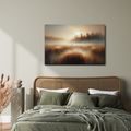 OBRAZ MLHAVÉ RÁNO - OBRAZY VÝCHOD A ZÁPAD SLUNCE - OBRAZY