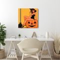 OBRAZ ČARODĚJKA S MASKOU - HALLOWEENSKÉ A HOROROVÉ OBRAZY - OBRAZY