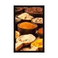 POSTER SPICES AND HERBS - WITH A KITCHEN MOTIF - POSTERS