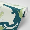 SELF ADHESIVE WALLPAPER ABSTRACT GREEN PATTERN - SELF-ADHESIVE WALLPAPERS - WALLPAPERS