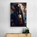 CANVAS PRINT ANIMAL GANGSTER ELEPHANT - PICTURES OF ANIMAL GANGSTERS - PICTURES