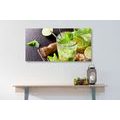 CANVAS PRINT DELICIOUS MOJITO - PICTURES OF FOOD AND DRINKS - PICTURES