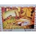 TABLEAU SUR TOILE – CARTE POSTALE DES MÉTROPOLES MONDIALES - TABLEAUX DE LA VILLE - TABLEAUX