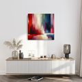 OBRAZ DYNAMIKA BAREVNÝCH VERTIKÁL - OBRAZY ABSTRAKTNÍ TVARY - OBRAZY