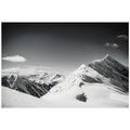 SAMOLEPÍCÍ FOTOTAPETA ZASNĚŽENÉ ČERNOBÍLÉ POHOŘÍ - SAMOLEPÍCÍ TAPETY - TAPETY